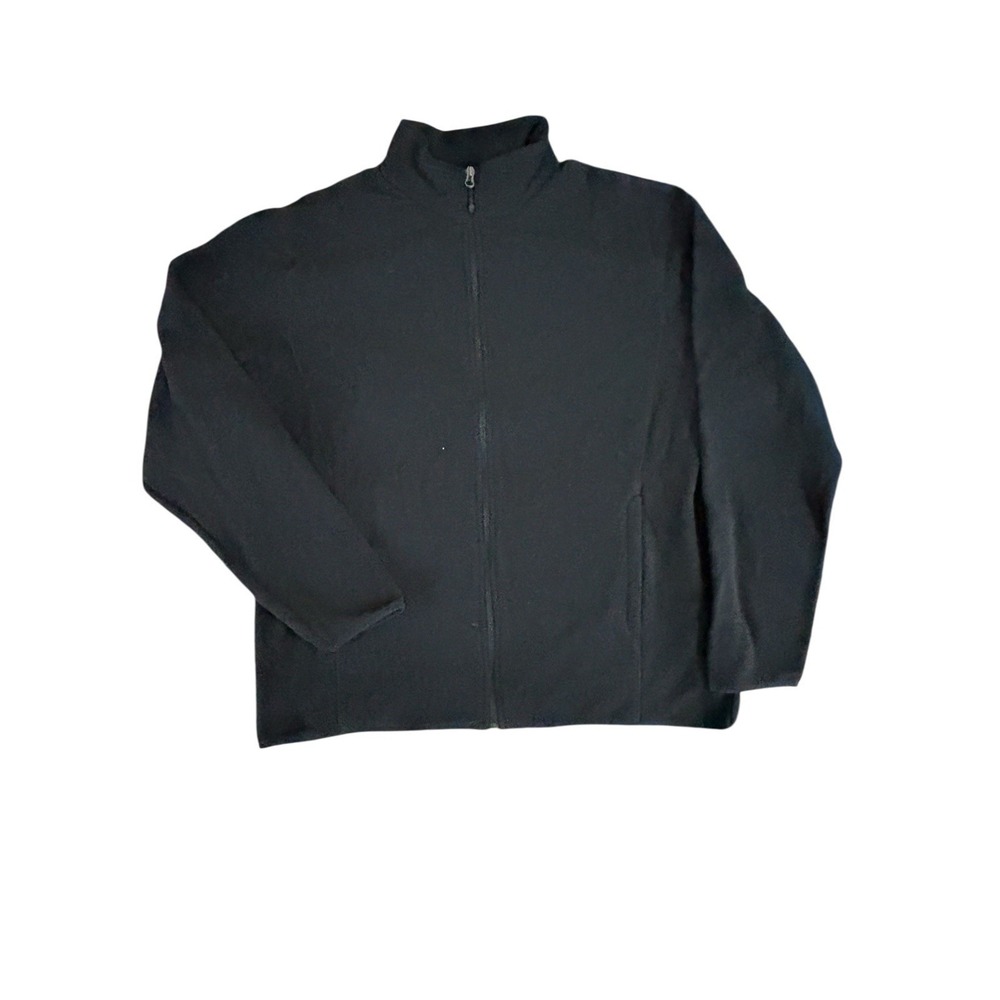 Amazon Essentials NWT Zipfront Fleece Jacket Black Mens Sz XL